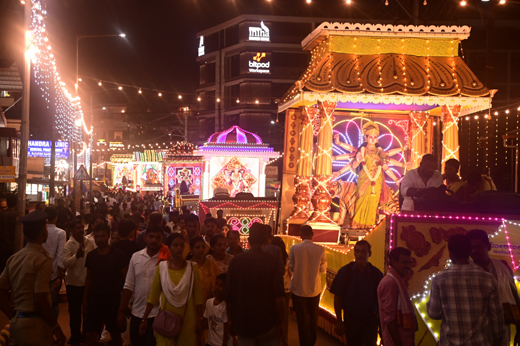 Kudroli Dasara shobhayatra